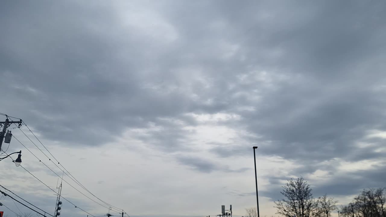 There's sunlight beyond them there "clouds"(southern drawl :)