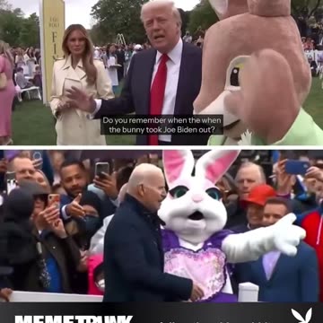 BidAn v Trump Easter