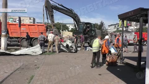 💥🚁 Ukraine Russia War | Devastating Airstrike Destroys Dobropillia Center | RCF