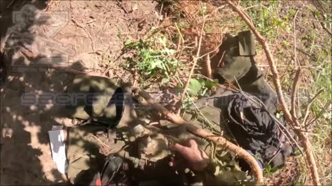 Russian forces killing nazi Banderas