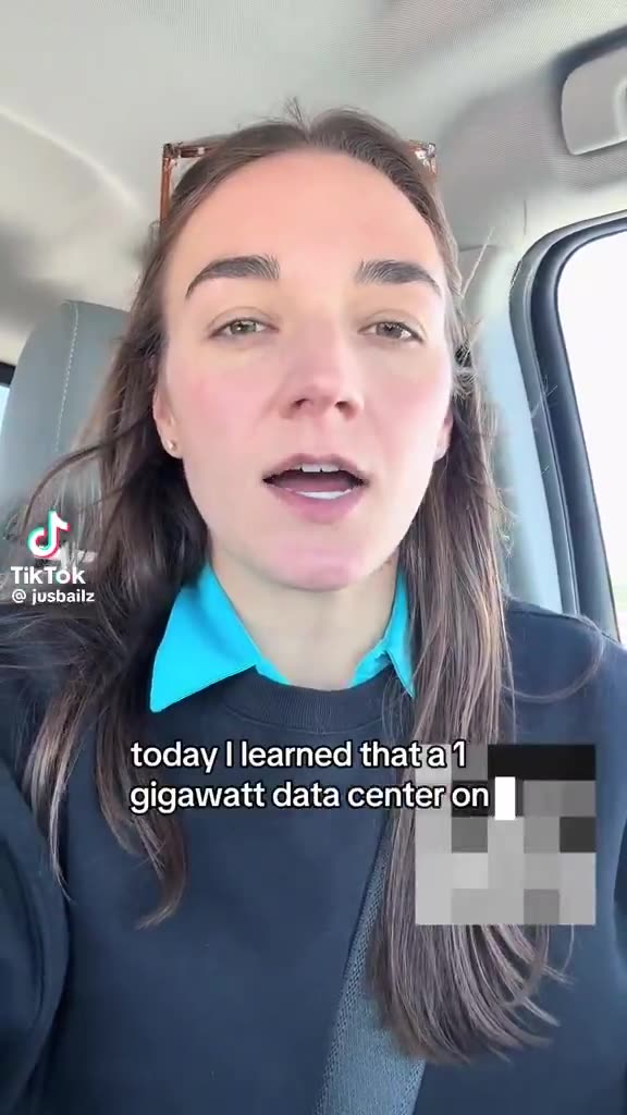 How much one Data center will raise the temperature up to one mile up.