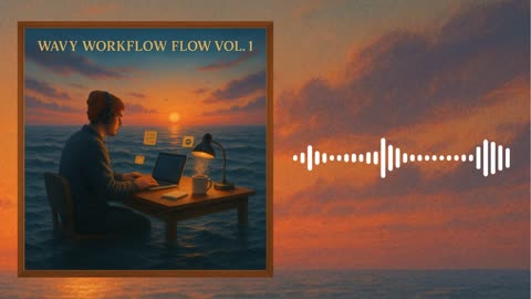 Wavy Workflow Flow Vol. 1 Chill Lo-Fi Beats for Focus, Study & Relaxation Soothing Background Music