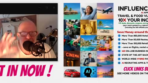 SAVE CLUB - INFLUENCERS, TRAVEL & FOOD VLOGGERS 10X YOUR INCOME (teaser 002) TOP TEAM ROB BUSER
