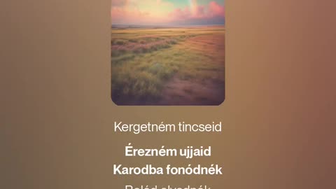 Álmom vagy (2) (megzenésített vers)