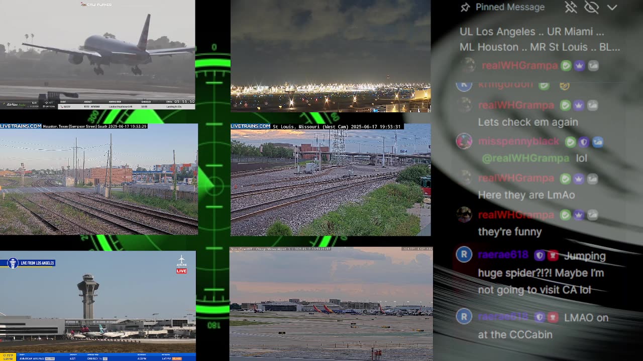 Planes and Trains