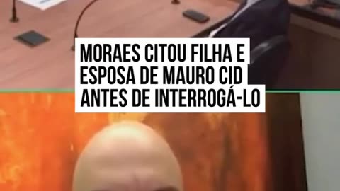 Alexandre de Morais forçando delação de Mauro Cid