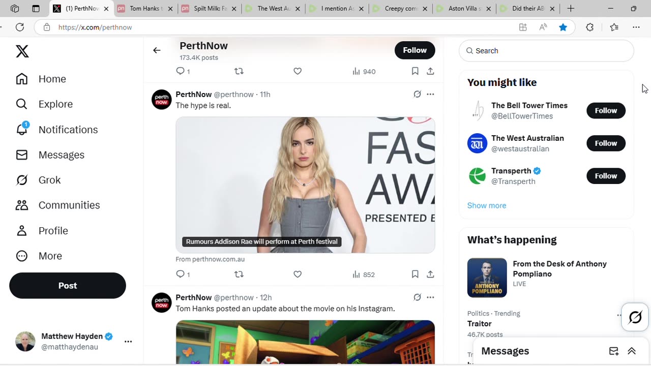 Perth Now tweet sequence is definitely part of Operation Crazy Cooker