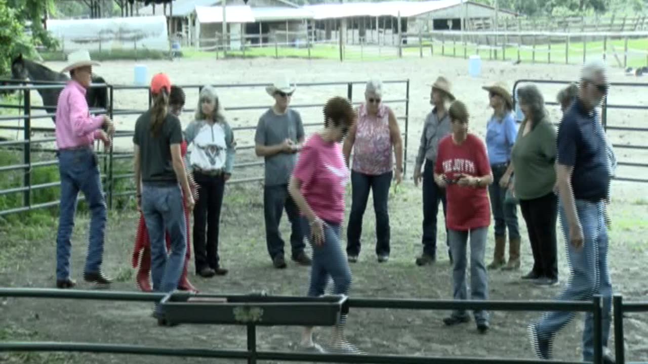 Skipper Calder & Cowboy-up Ministry bring horse training with a message at 11am.