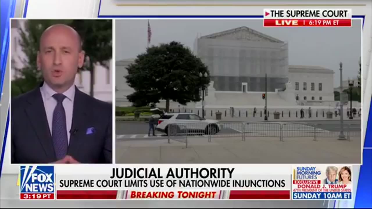 Stephen Miller just pointed out how HISTORIC the rulings from SCOTUS are for the President