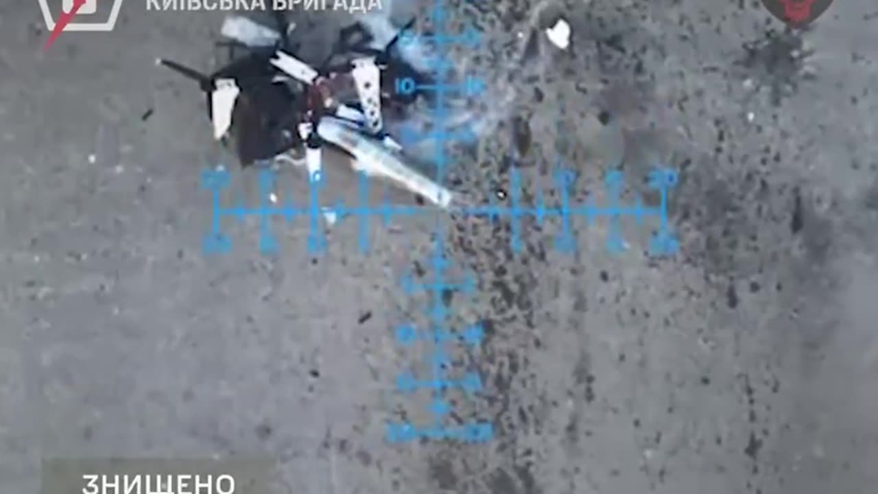 Blowing Up Russian Drones on the Ground