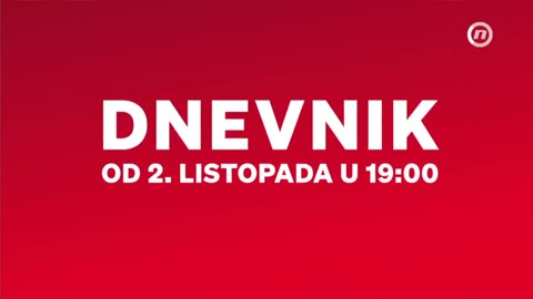 Dnevnik Nove TV u novom terminu i u novom studiju! ｜ Dnevnik Nove TV