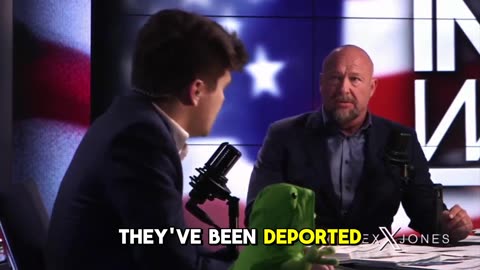 Alex Jones runs cover for Trump's dismal deportations record.