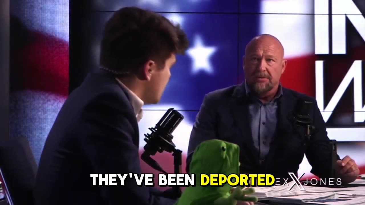 Alex Jones runs cover for Trump's dismal deportations record.