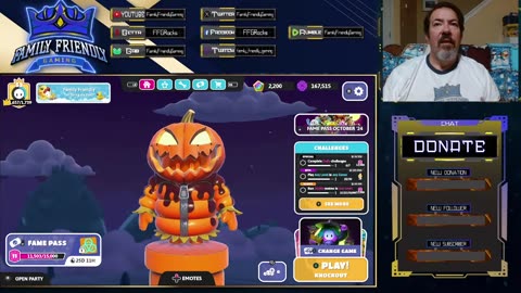 Fall Guys Free For All Episode 45 Falloween 2024