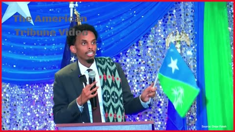 Muslim Socialist Waves Somali Flag, Speaks in Native Language While Pledging Loyalty To Home Nation