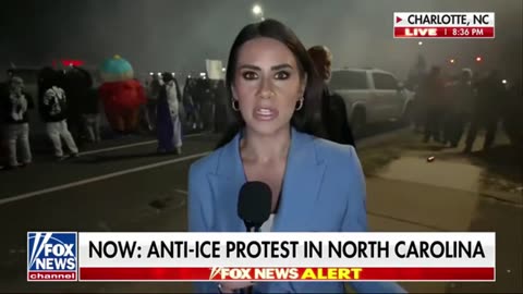Chaos Erupts At Anti ICE Protest in Charlotte North Carolina