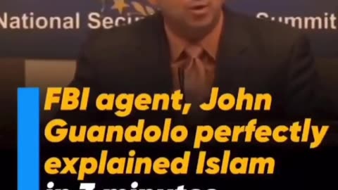 FBI agent, John Guandolo explained Islam in 3 minutes