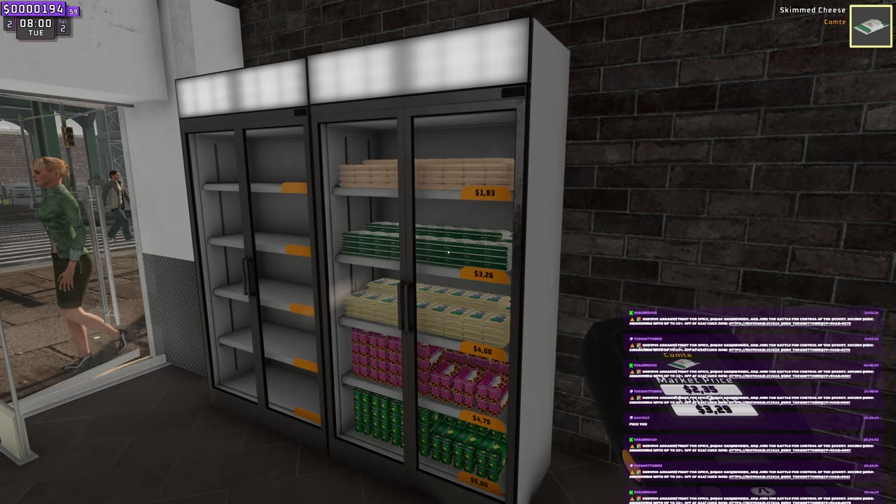 {Supermarket} LIE