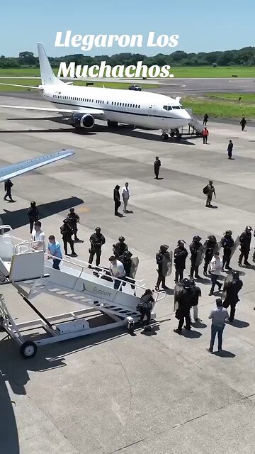 Llegaron Los Venezolanos Presos en el Cecot de el Salvador