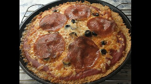 CANNED CHICKEN MEATZA PIZZA