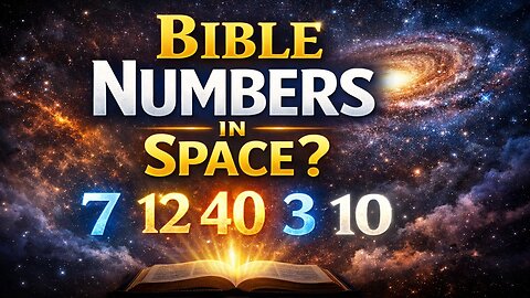 5 Biblical Numbers Written in the Cosmos