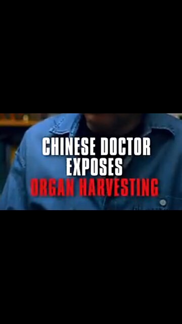 THIS ONE IS MIND BLOWING. CHINA'S ORGAN HARVESTING ☠️