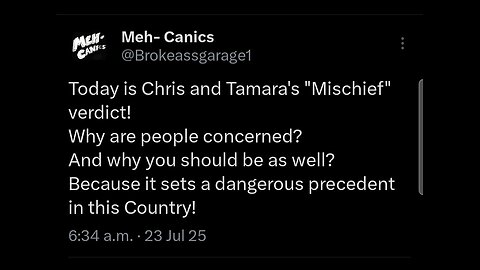 Chris and Tamara's Trial! Why it Matters!