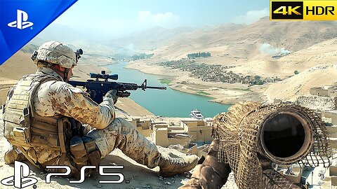AFGHANISTAN SNIPER MISSION - Immersive Realistic Ultra Graphics Gameplay COD MW2