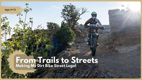 From Trails to Streets: Making My Dirt Bike Street Legal