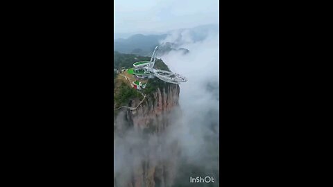 Beauty of Mountain and bridge