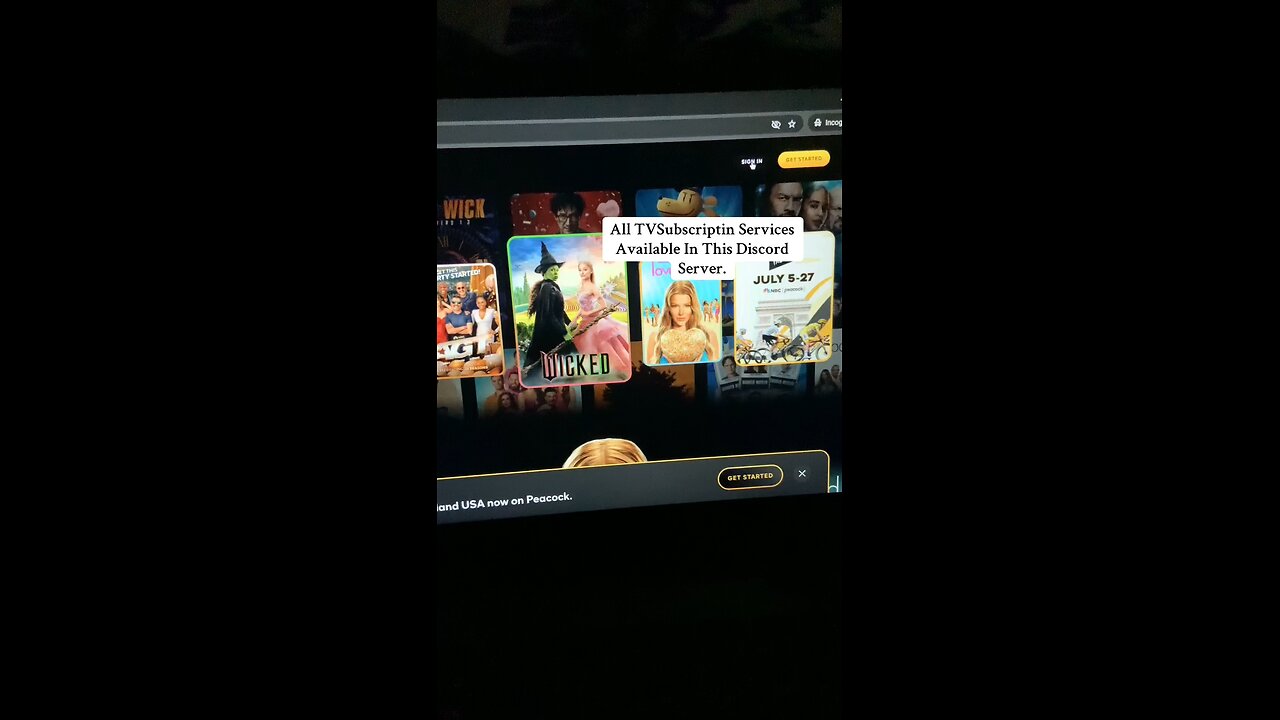 PeacockTV Subscription Account
