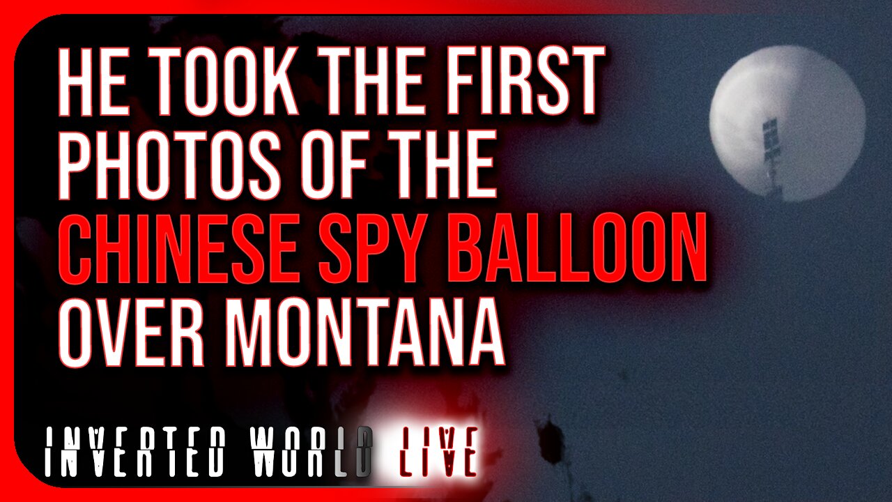 He Took The First Photos of The Chinese Spy Balloon Over Montana