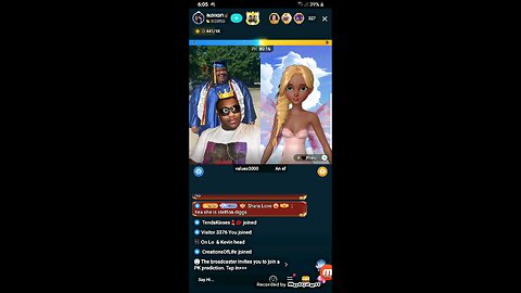 Prince Jay encourages Dixon to show MessyCaller pictures