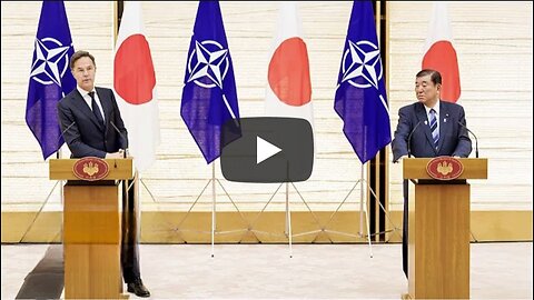 NATO Secretary General with the Prime Minister of Japan 🇯🇵 Shigeru Ishiba, 09 APR JUL 2025