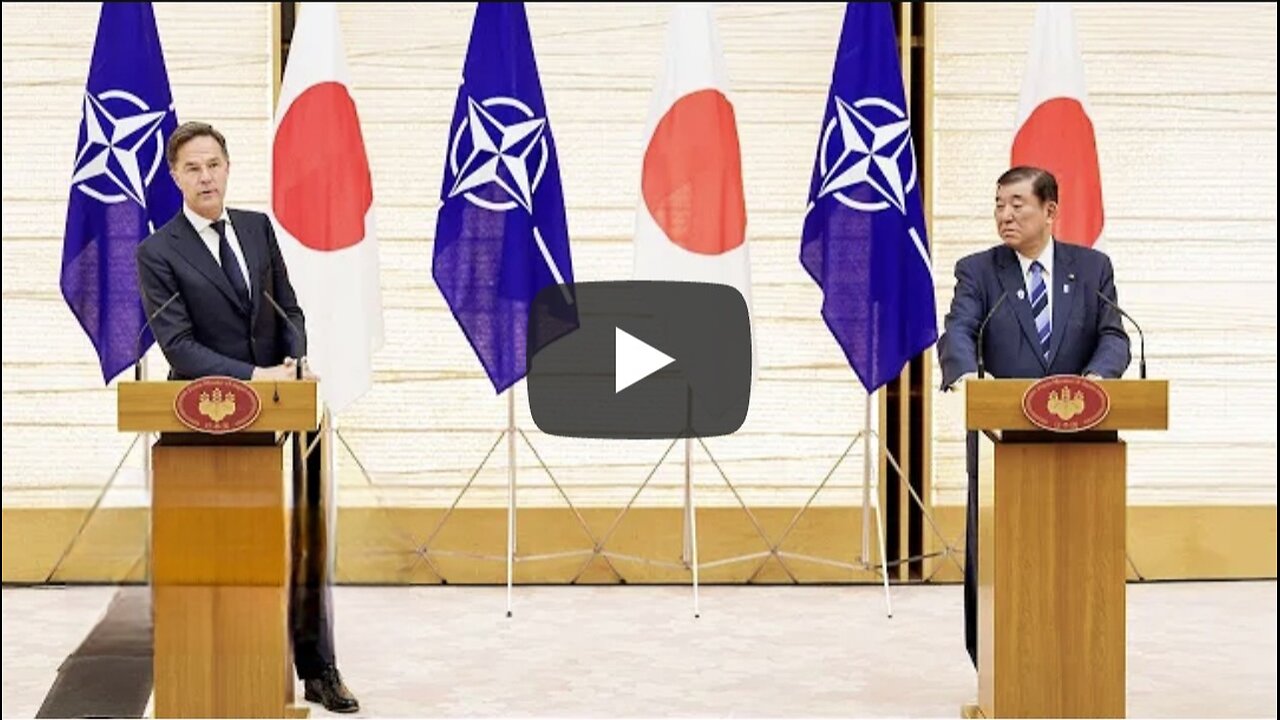 NATO Secretary General with the Prime Minister of Japan 🇯🇵 Shigeru Ishiba, 09 APR JUL 2025