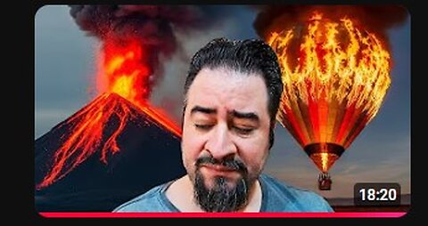 O Vulcão do Sofrimento na Indonésia e o Balão de Fogo!