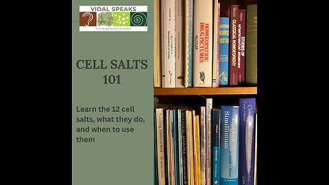 Keynotes of the Cell Salts: A perfect entry into homeopathy.