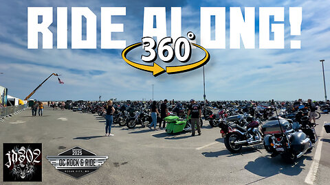 OC Rock & Ride Coastal Highway Loop | 360° View! | Ride Along! 16