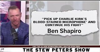 Stew Peters ~ Lashes out at Ben Shapiro Carrying on Turning Point