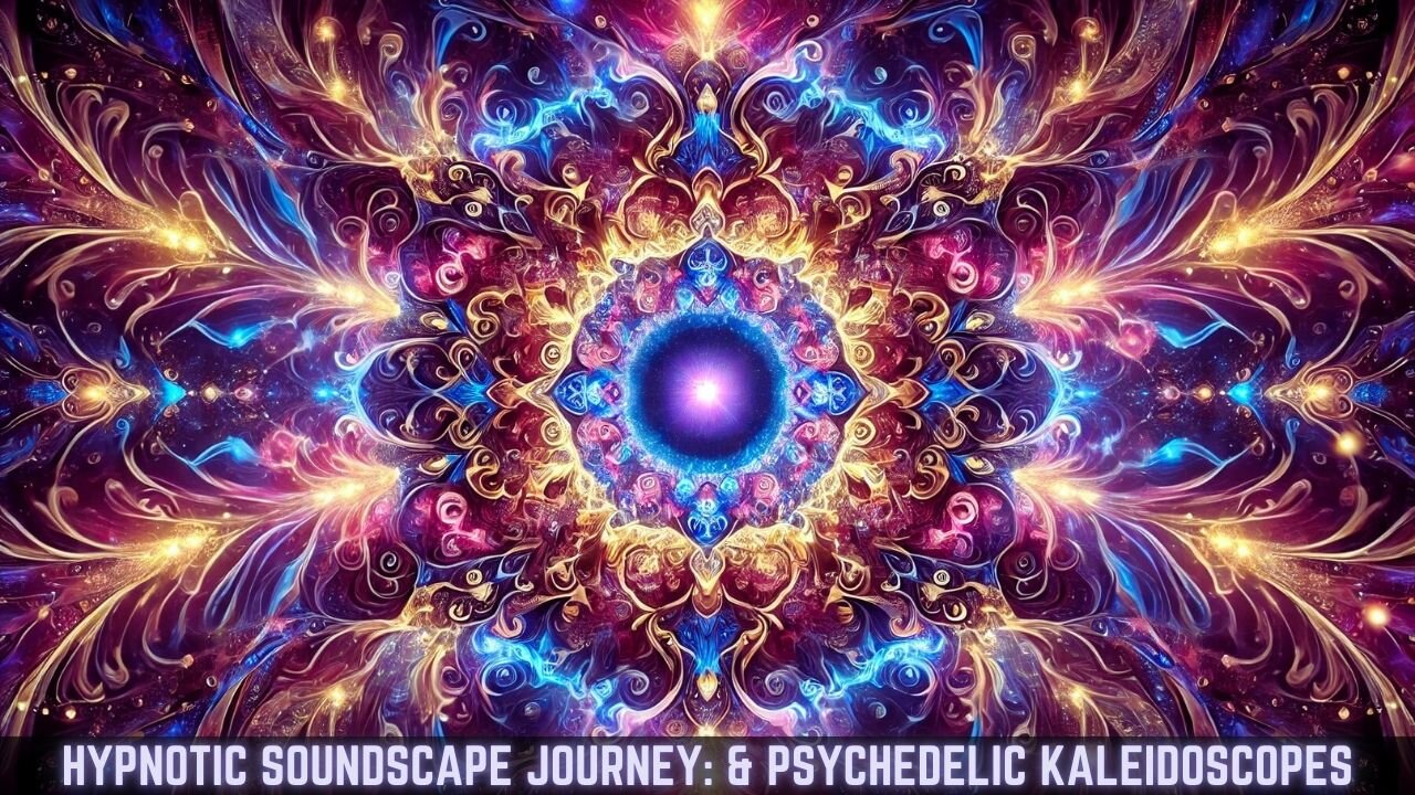 Hypnotic Soundscape Journey | Psychedelic Visuals & Spiritual Music for Awakening