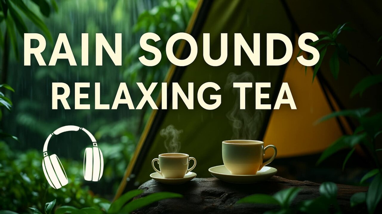 Relax in Nature | Bamboo Water & Steam Cup Ambience | Deep Sleep & Stress Relief Sounds #relaxing