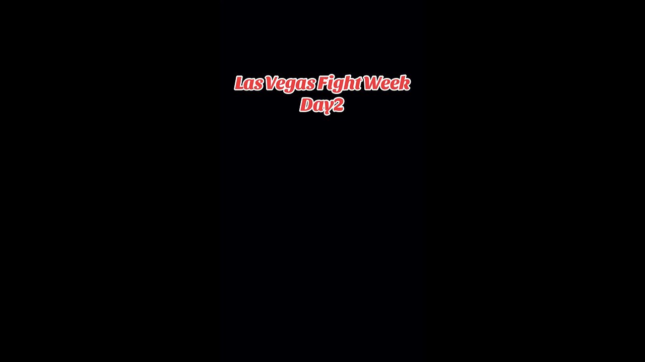 Las Vegas Fight Week Day 2 #ufc #lasvegad #reel #live #trending