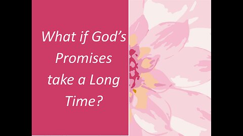 May 11 (Year 4) What if God's Promises take a Long Time? - Tiffany Root & Kirk VandeGuchte
