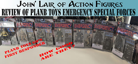 Review of Plan B toys Special Force Emergency figures