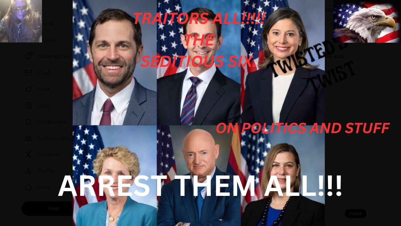 SEDITIOUS SIX: DEM TRAITORS URGING MILITARY MUTINY – ARREST THEM NOW!