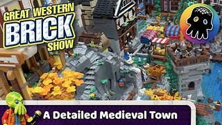 A Detailed Medieval Town - Great Western Brick Show Interview