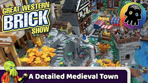 A Detailed Medieval Town - Great Western Brick Show Interview