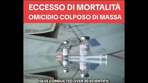 GENOCIDIO DA INOCULAZIONE MRNA: <<IL 73,9% DEI DECESSI POST VACCINO È DOVUTO ALL’’INIEZIONE>>