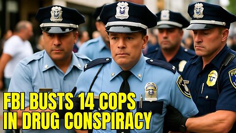 FBI Busts 14 Cops In Stunning Drug & Gun Conspiracy!