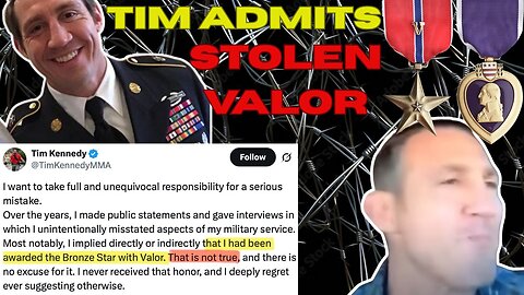 Tim Kennedy FINALLY Admits He’s Been Lying For YEARS About Combat & Awards 